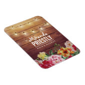 ウッド素朴フローラシックなストリングライトメイクアップサロン マグネット (右側)