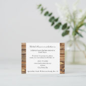 ウッド素朴ホテルアコモデーションエンクロージャカード エンクロージャーカード (スタンド正面)