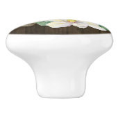 ウッド素朴マグノリアフローラウォーターカラーファームハウス セラミックノブ (側面)