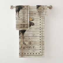 ウッド素朴ムースタオル