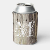 ウッド素朴モノグラムのクーラーボックス 缶クーラー (缶裏面)