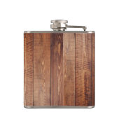 ウッド素朴モノグラムスキットル フラスク (裏面)