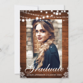 ウッド素朴ライトレース卒業発表 案内状