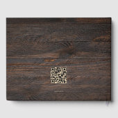 ウッド素朴ワインの写真 ゲストブック (裏面)