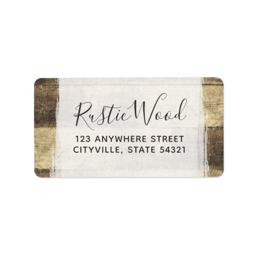 ウッド素朴ヴィンテージカントリーファームバーンボード ラベル (正面)