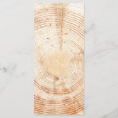 ウッド素朴企業のイベントロカスタムゴ メニュー (裏面)