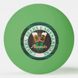 ウッド素朴応援ビーズシェナニガン 卓球ボール