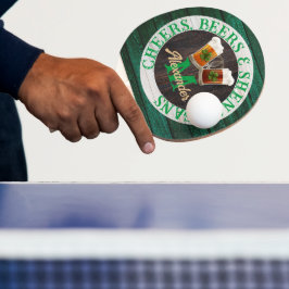 ウッド素朴応援ビーズシェナニガン 卓球ラケット