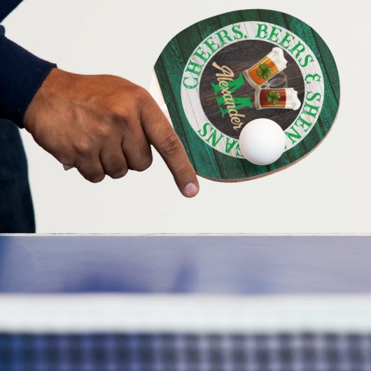 ウッド素朴応援ビーズシェナニガン 卓球ラケット (インサイチュ)