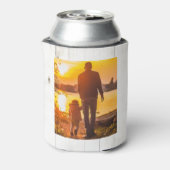 ウッド素朴最高のパパエバーフォトクーラーボックス 缶クーラー (缶裏面)