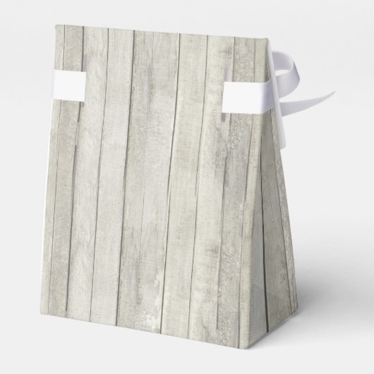 ウッド素朴海ビーチ結婚式 フェイバーボックス (裏面サイド)