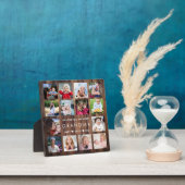 ウッド素朴私たちはおばあちゃん大好き14フォトコラージュ フォトプラーク (インサイチュ)