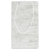 ウッド素朴秋感謝祭ひまわりカボチャ スモールペーパーバッグ (裏面)