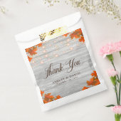 ウッド素朴紅葉ライトサンキュー結婚ズ フェイバーバッグ (封をした状態)