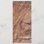 ウッド素朴結婚ズ メニュー (裏面)