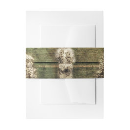 ウッド素朴結婚式招待状ベリーバンド 招待状ベリーバンド