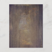 ウッド素朴結婚詳細 エンクロージャーカード (裏面)