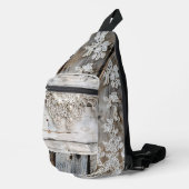 ウッド素朴&アンティークレース スリングバッグ (右コーナー)