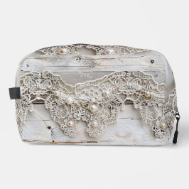 ウッド素朴&アンティークレース ドップキット