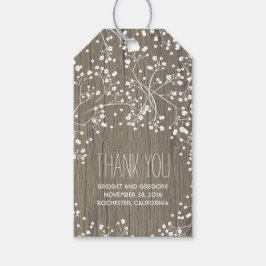 ウッド素朴・ベビーの息結婚息 ギフトタグ