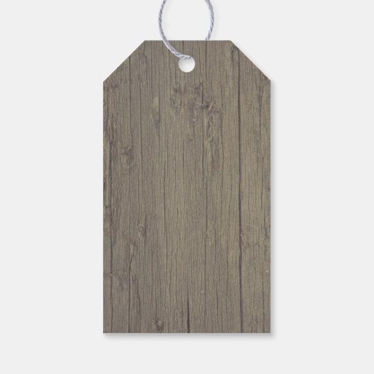 ウッド素朴・ベビーの息結婚息 ギフトタグ (裏面)