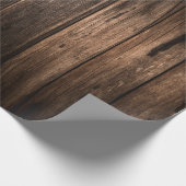 ウッド素朴 ラッピングペーパー (角)