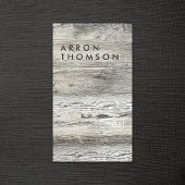 ウッド素朴 名刺