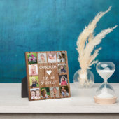 ウッド素朴 12フォトコラージュ孫引用文 フォトプラーク (インサイチュ)