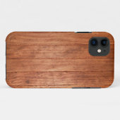 ウッド素朴 Case-Mate iPhoneケース (裏面(横))