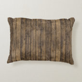 ウッド素朴Lプランクス#1ネイビークローバー3 M'gram アクセントクッション (裏面)