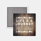 ウッド素朴RVキャンパーワンドルラスト引用文 マグネット (正面/裏面)