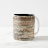 ウッド絵画の素朴スタイル ツートーンマグカップ (正面右)