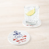 ウッド航海のコースターの国旗のいかり コースター (側面)