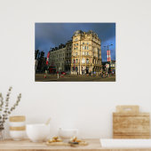 ウッド通り、カーディフ、ウェールズ ポスター (キッチン)