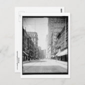 ウッド通り、ピッツバーグ、ペンシルバニアヴィンテージ ポストカード (正面/裏面)