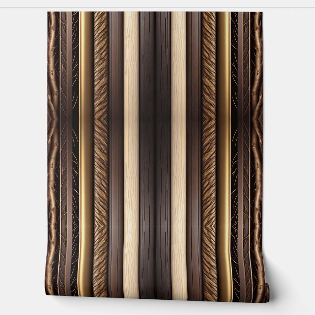 ウッド金ゴールド人気があるアートランペリアコレクション 壁紙 (ほどく)