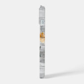 ウッド魚釣り湖漁師 iPhone 15ケース (左側面)