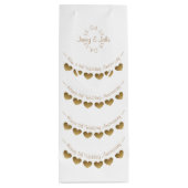 ウッド5周年結婚抱き枕 ワインギフトバッグ (裏面)