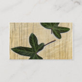 ウッド&アイビーの名刺 名刺 (裏面)