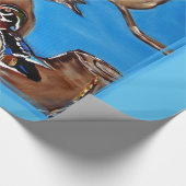 ウッド·アヒル ラッピングペーパー (角)