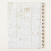 ウッド&ウォー素朴トカラーフローラ〔雄ジカの〕枝角ブティック プランナー手帳 (裏面)