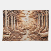 ウッド キッチンタオル (横)