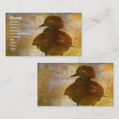 ウッド·ダック·ヘン 名刺 (正面/裏面)