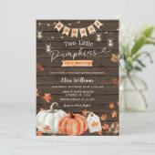 ウッド・ツー・リトル・カボチャが進んでいる 招待状 (スタンド正面)