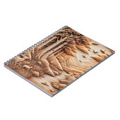 ウッド ノートブック (左側)