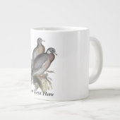 ウッド·ハト ジャンボコーヒーマグカップ (正面右)