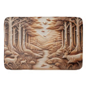 ウッド バスマット (正面)