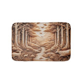 ウッド バスマット (正面)