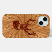 ウッド – バックディアー山 Case-Mate iPhoneケース (裏面 (横))