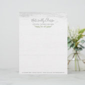 ウッド&ボタニッ素朴クリーフブランスグリーンリース レターヘッド (スタンド正面)